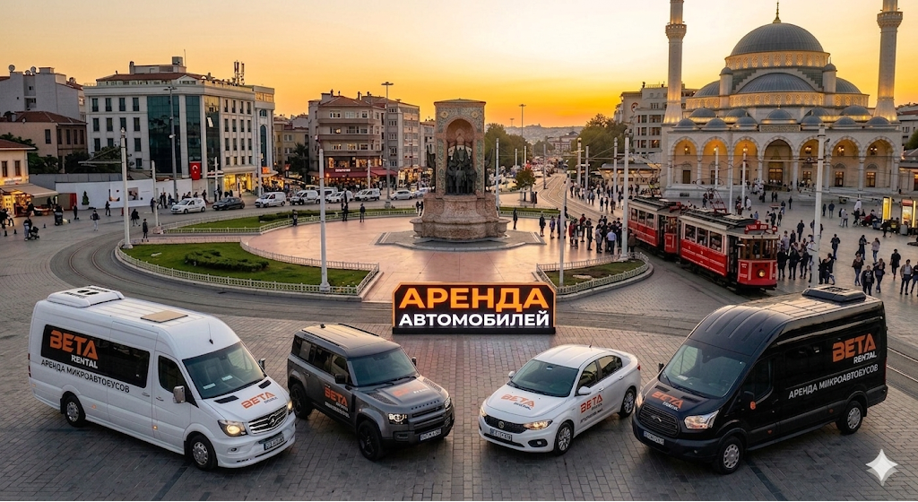 ОТКРОИТЕ ДЛЯ СЕБЯ СТАМБУЛ С АВТОМОБИЛЬ БЕТА ПРОКАТ В САМОМ СЕРДЦЕ ТАКСИМА 