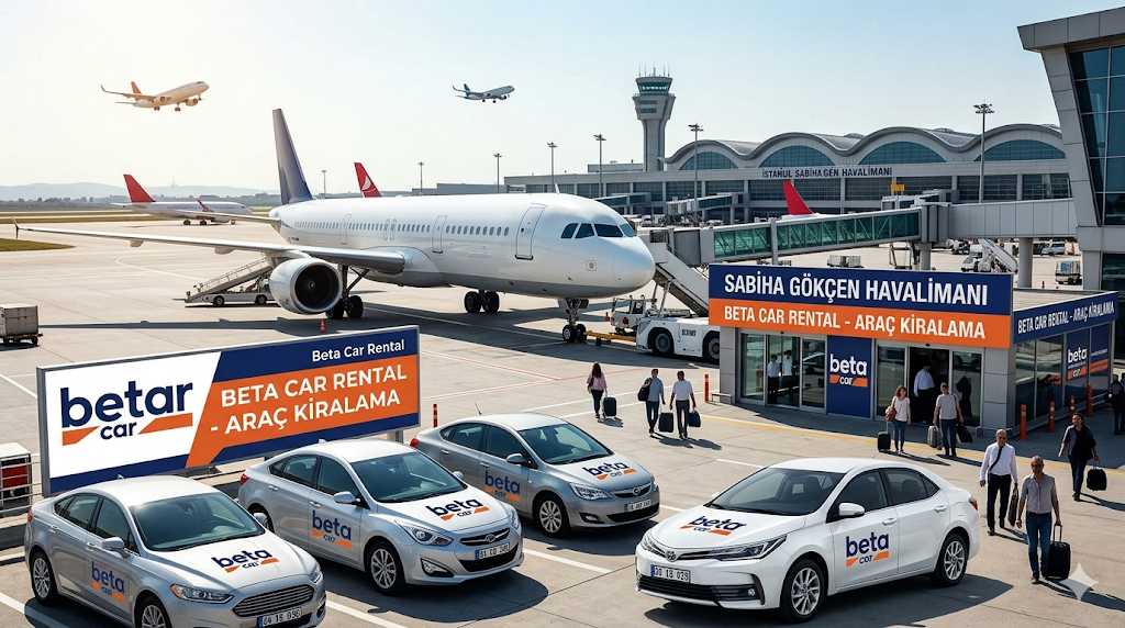 SABIHA GOKCEN HAVALIMANI LUKS ARAC KIRALAMA BETA CAR RENTAL ILE SON MODEL ARAC KIRALAMA