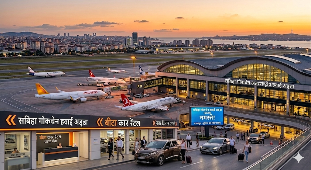 सबिहा गोकचेन एयरपोर्ट कार रेंटल बीटा कार रेंटल के साथ एक शानदार यात्रा