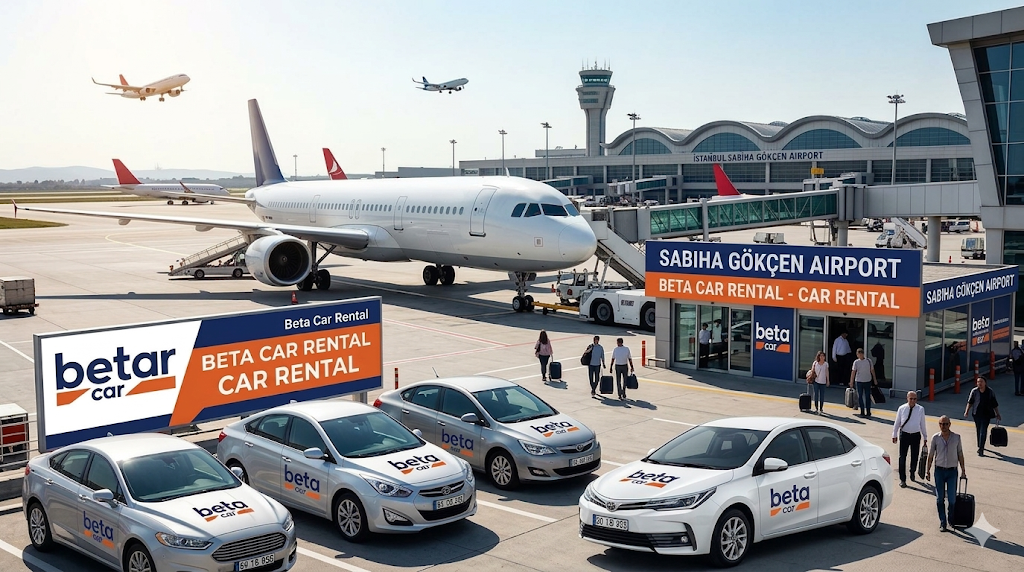 SABIHA GOKCEN AIRPORT CAR RENTAL LATEST MODEL COMFORT WITH BETA CAR RENTAL